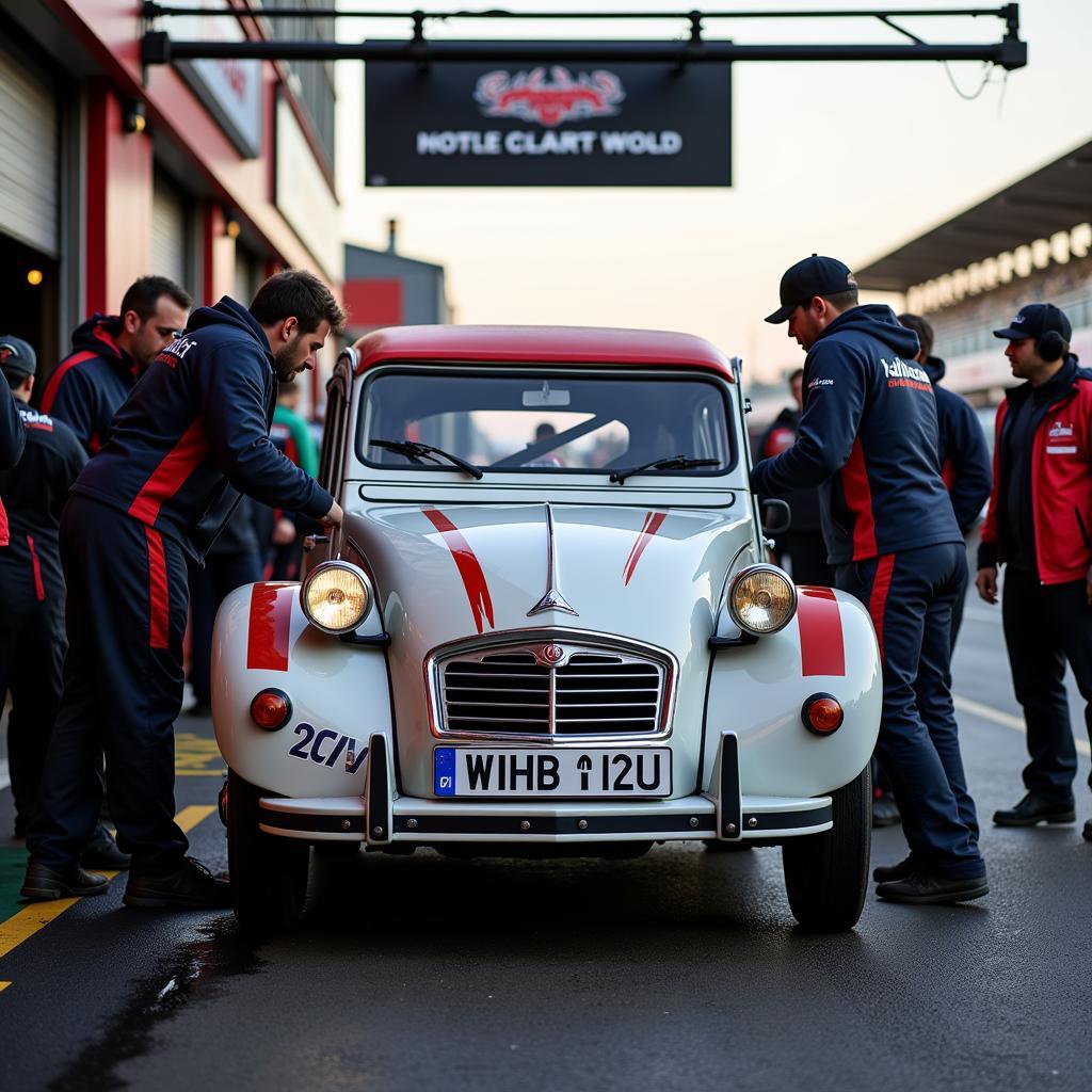 24h 2cv Spa Francorchamps 2019 Pit Stop