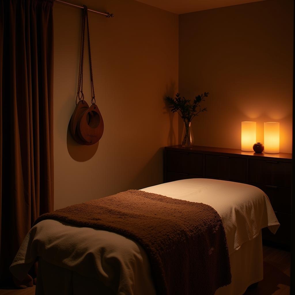 Serene Treatment Room at the 5th Element Spa