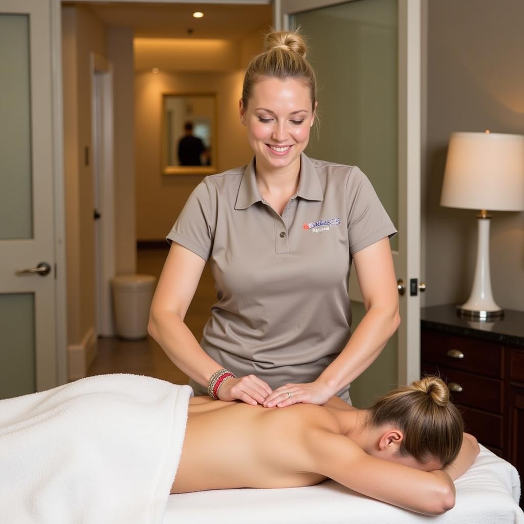 Experienced Massage Therapist at 98 Acres Spa