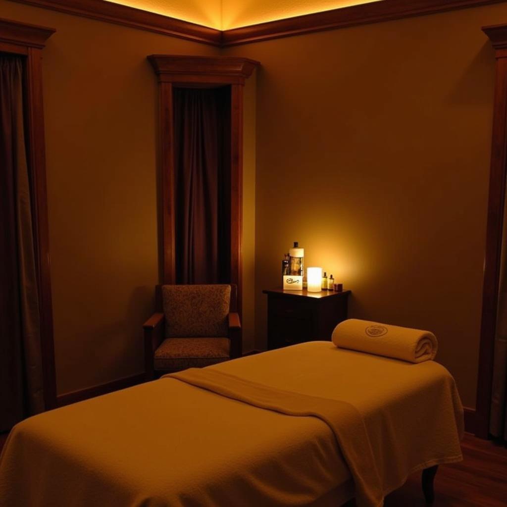 Luxurious Treatment Room at 98 Acres Spa