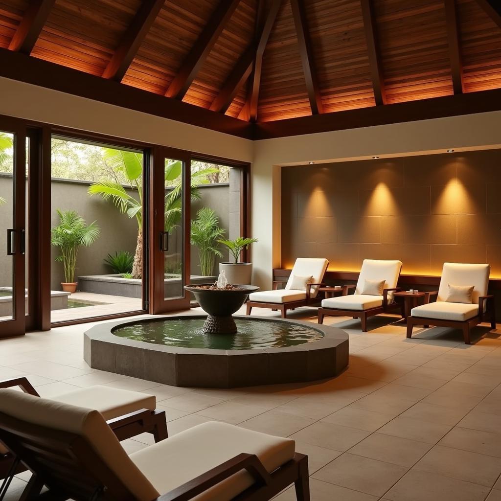 Aarohi Spa Relaxation Area