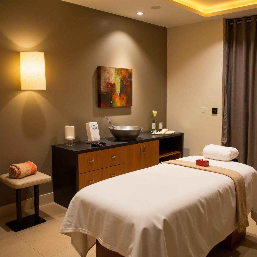 Aastha Spa Camac Street Massage Room