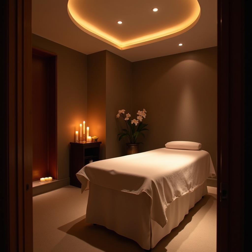 Relaxing Abenergie Spa Treatment Room