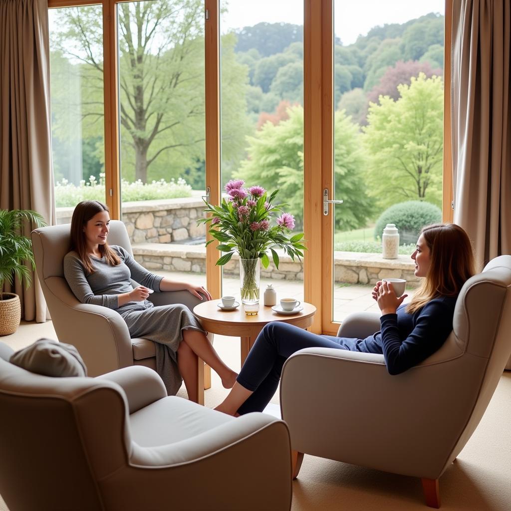 Relaxation Area at Aberconwy Spa