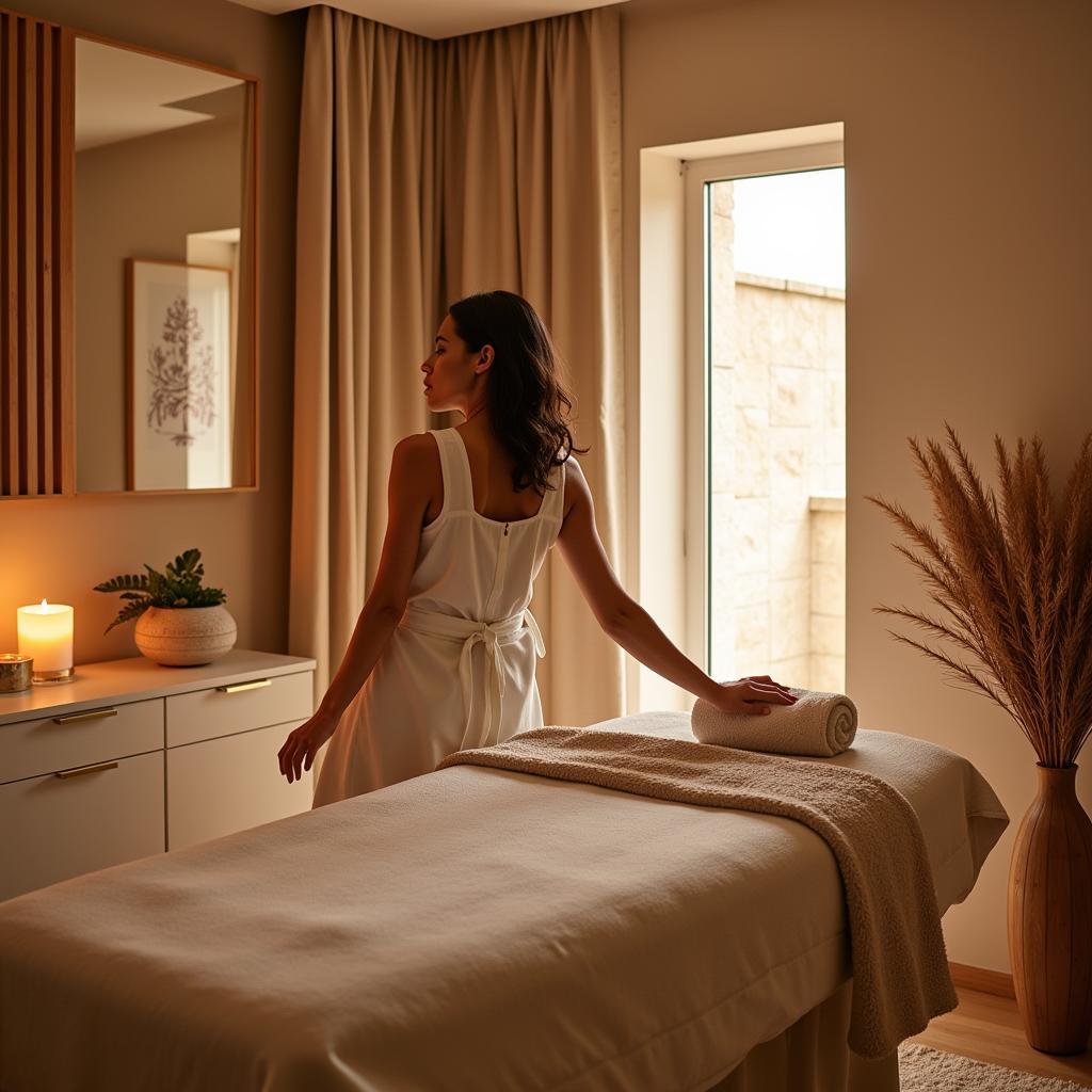 Luxurious Spa Treatment Room in a 5-Star Adelaide Hotel