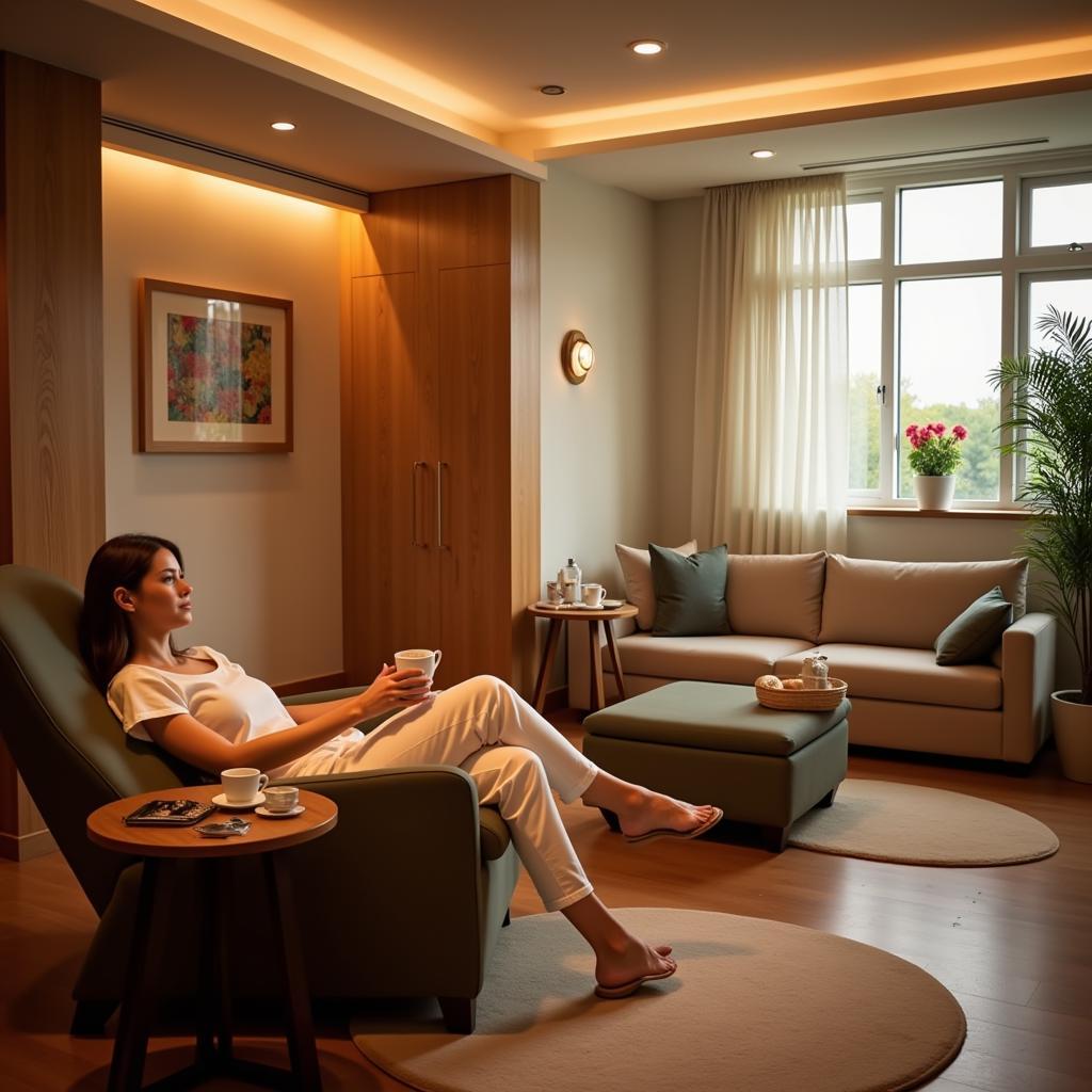 Adhara Spa Relaxation Room