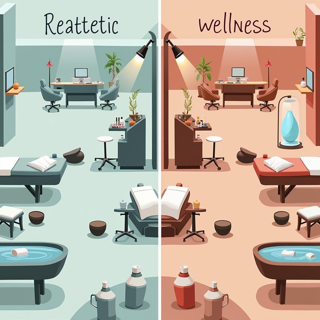 Aesthetic Salon vs. Spa: Key Differences and Services Offered