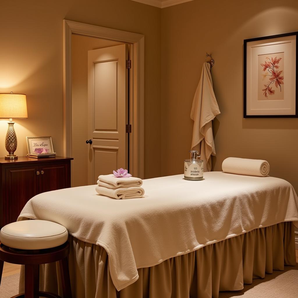 Agra Spa Hotel Luxury Treatment Room