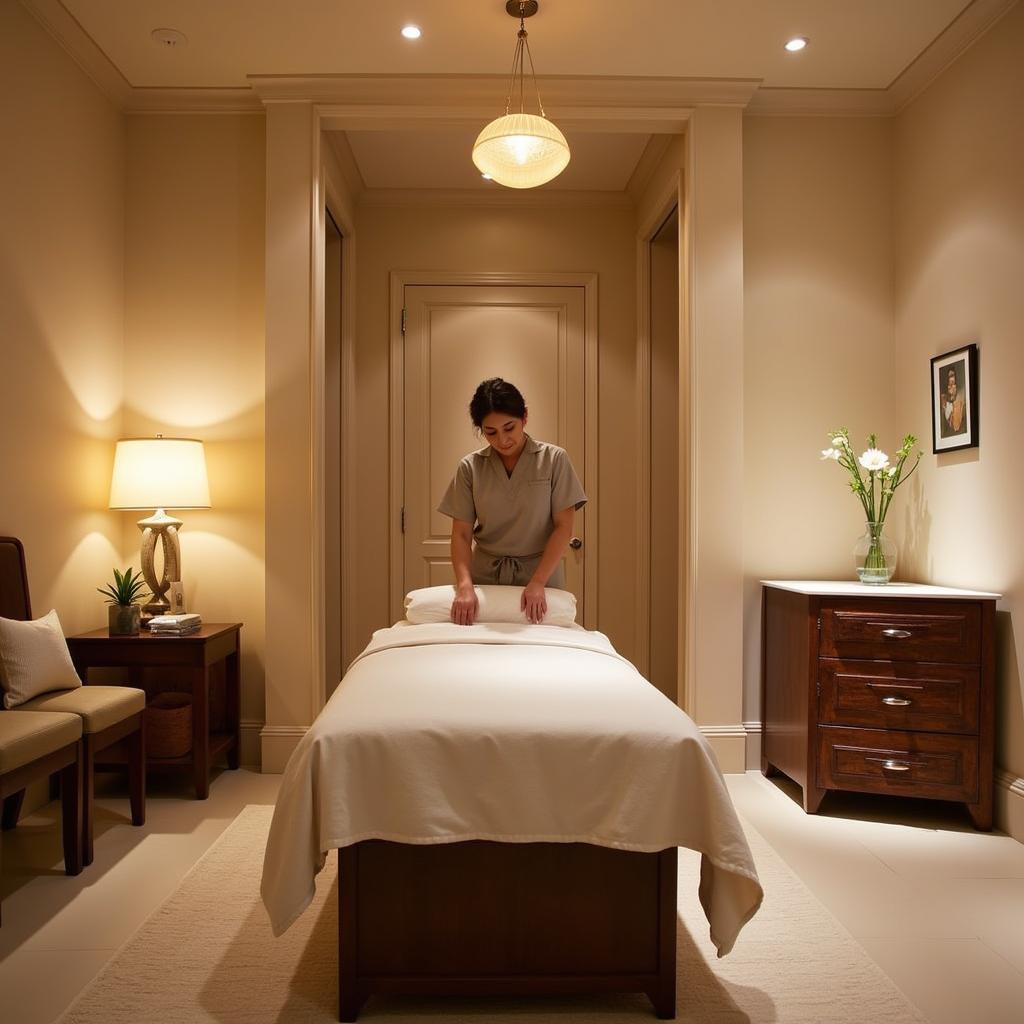 Ahasees Spa Dubai Treatment Room