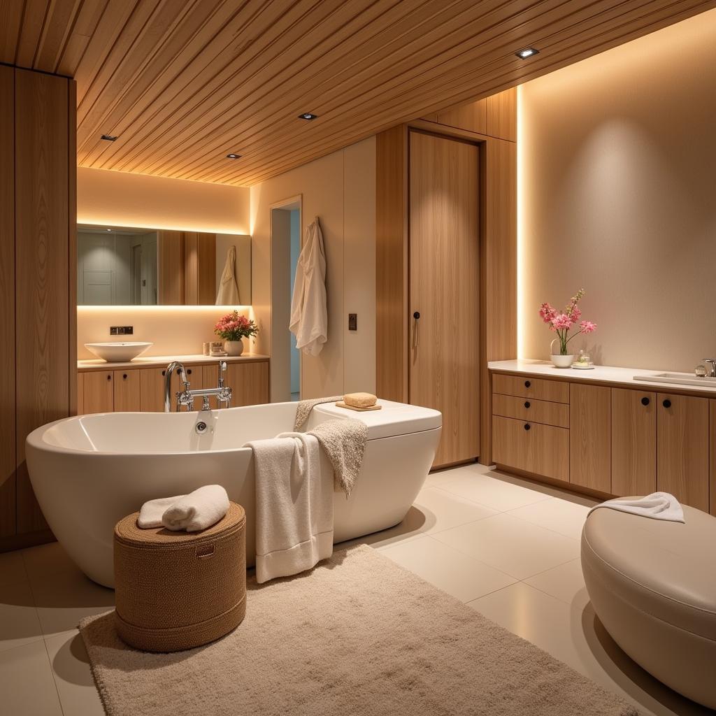 Aheli Spa Interior showcasing its relaxing ambiance