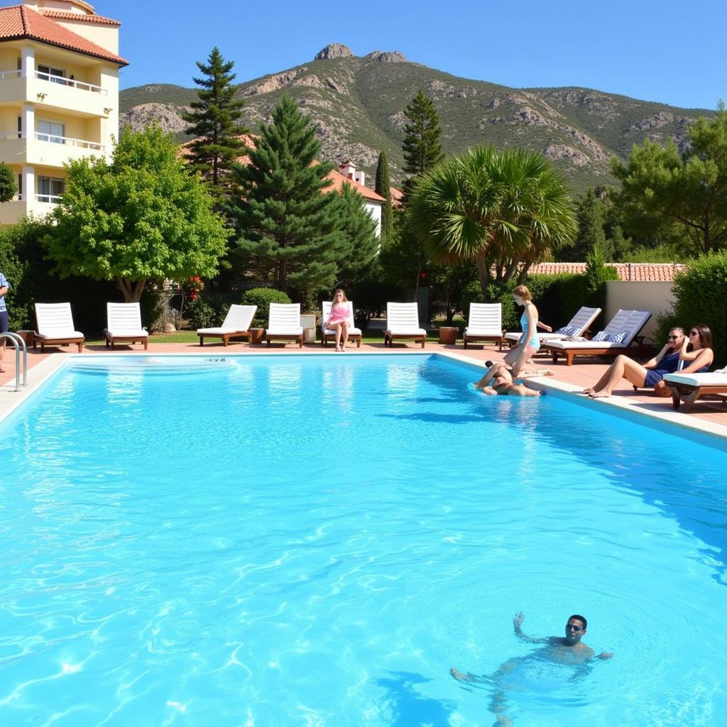 Pool Area at Albir Playa Hotel & Spa