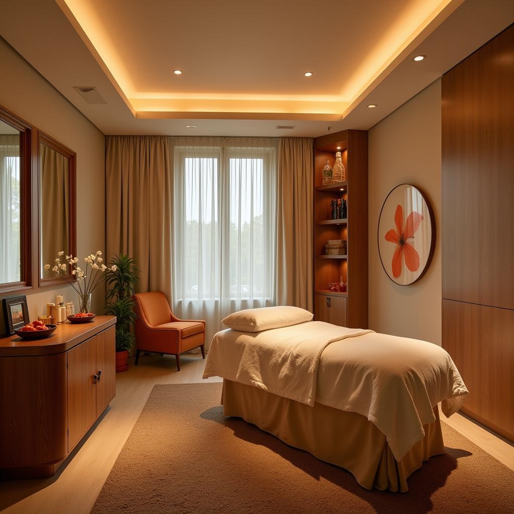 Alcor Spa Treatment Room with Calming Ambiance