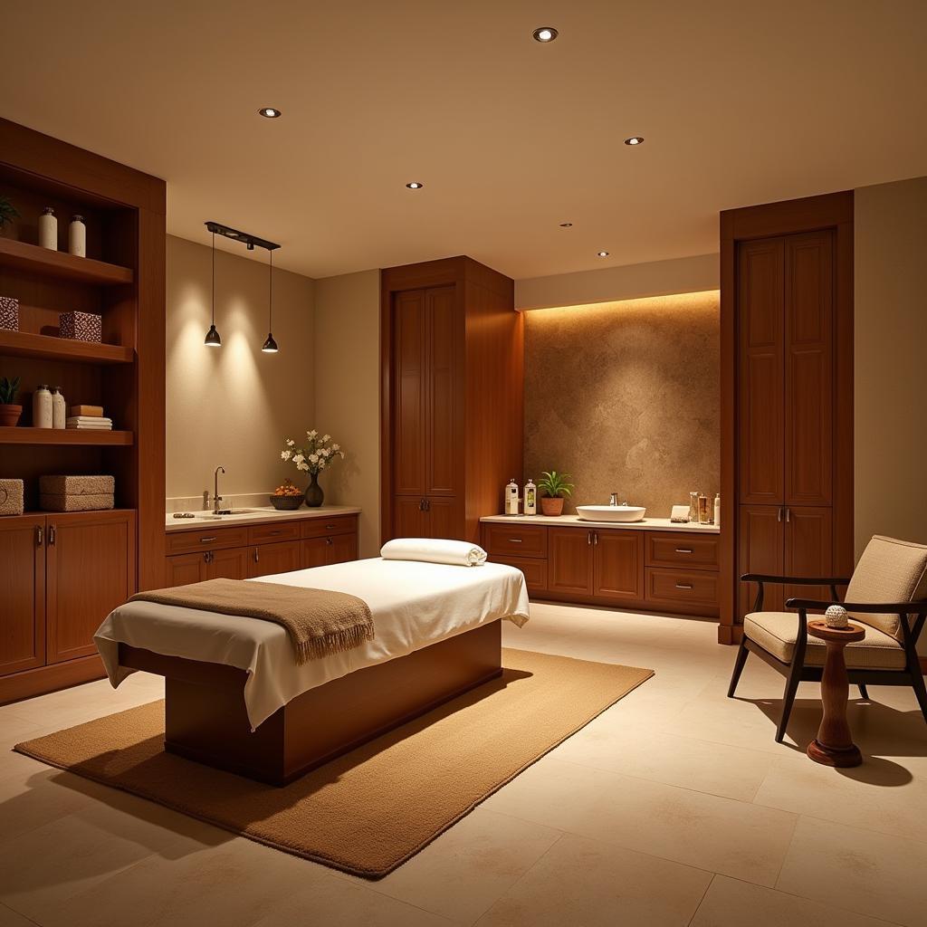 Serene and Luxurious Interior of Alish Spa Shyamala Hills