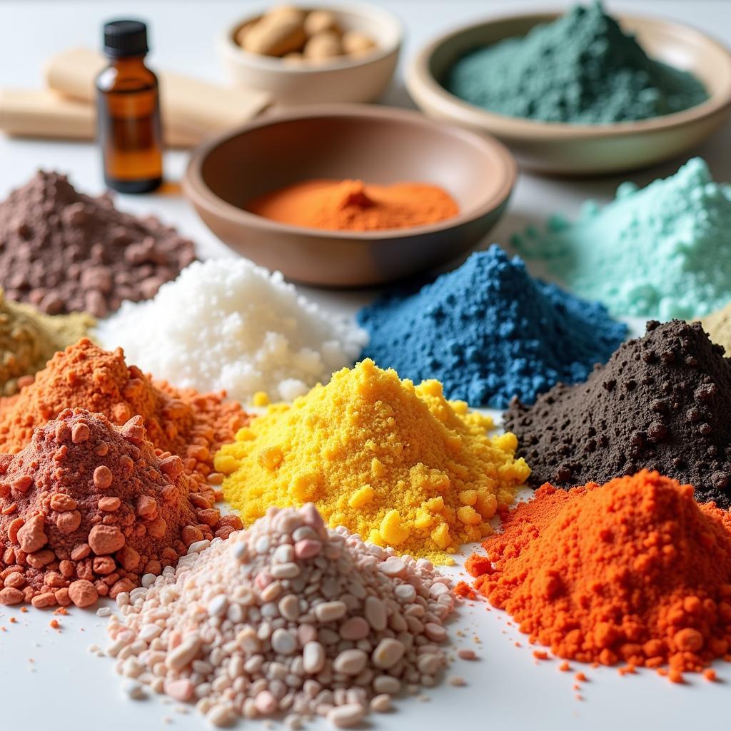 Alkaline Spa Products: Clays, Salts, and Oils