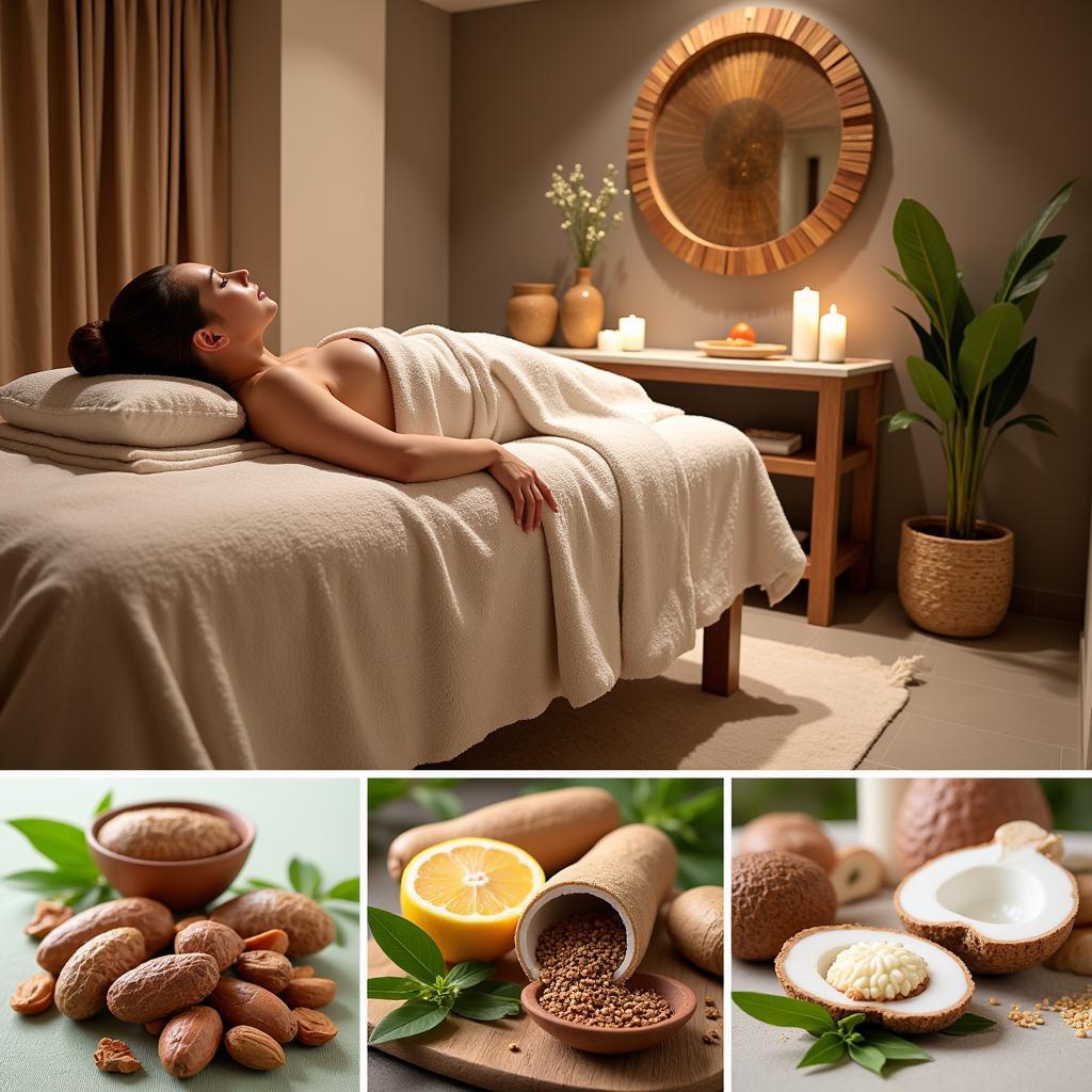 Luxurious body treatment experience at an allsystem spa