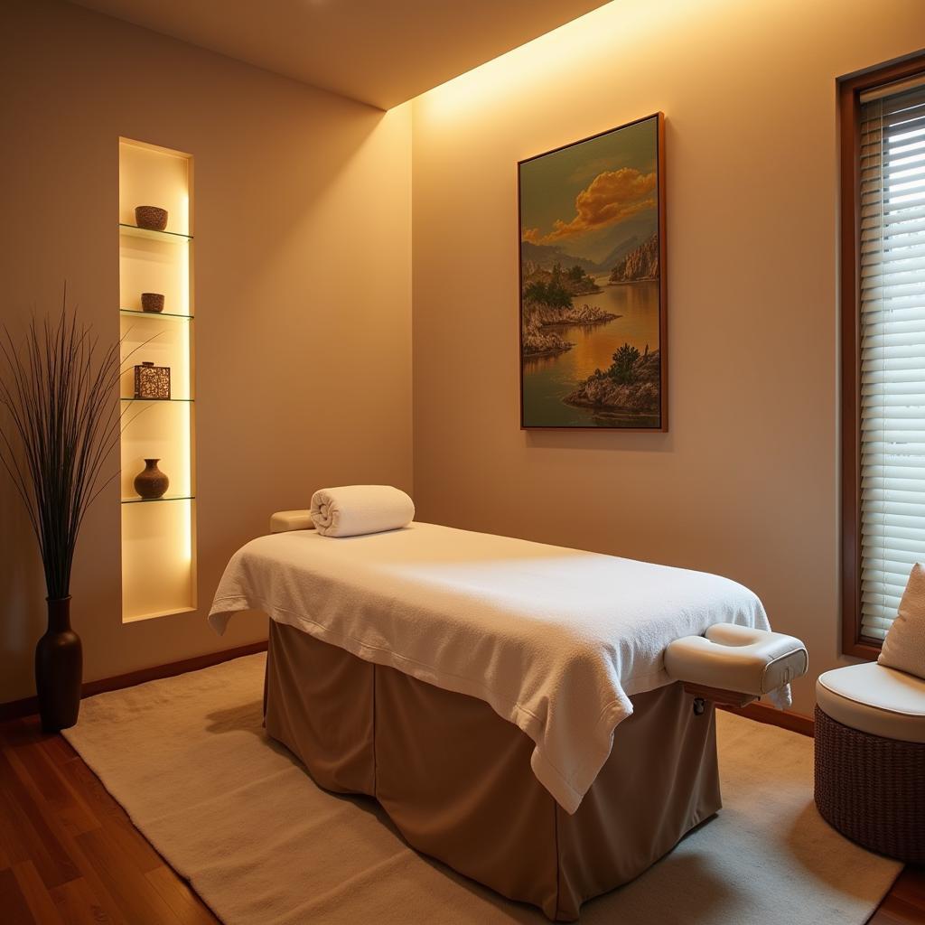 Allure Spa Massage Therapy Room