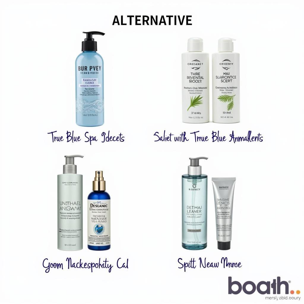 Alternatives to True Blue Spa Products