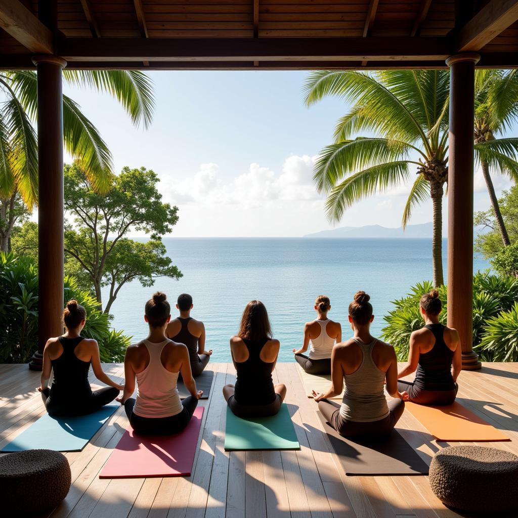 Tranquil Yoga Session at Amanpuri Spa