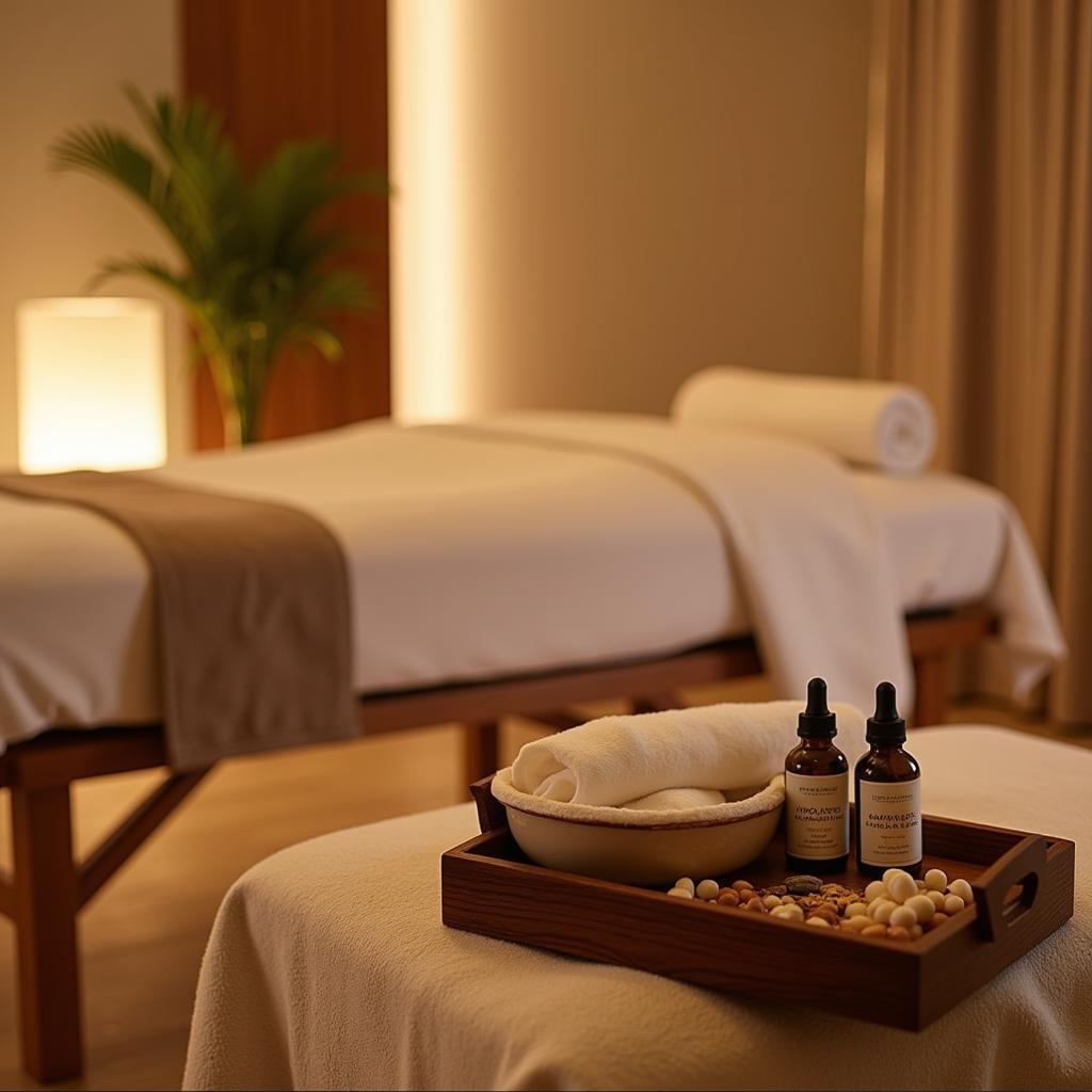 Amantra Spa Signature Treatments: Relaxing Massage and Facial