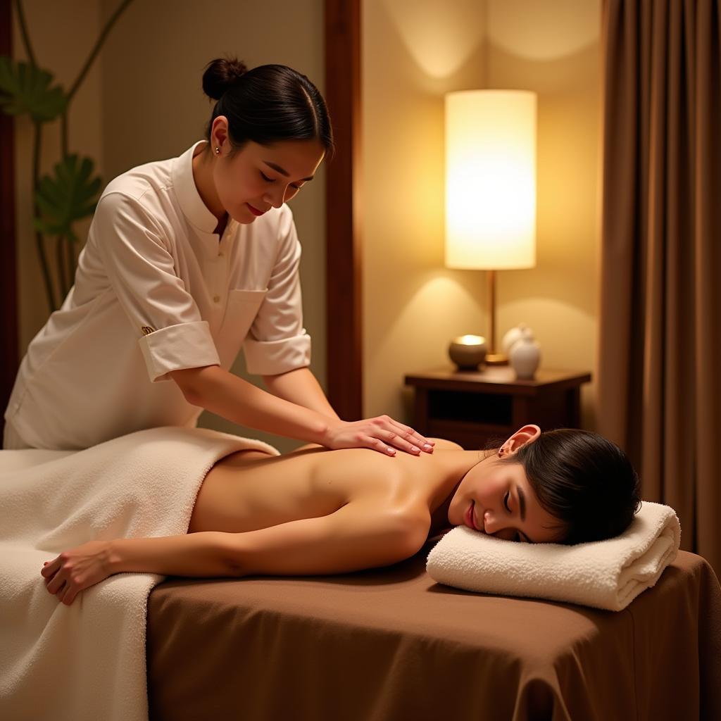 Authentic Thai Massage at Amari Thai Spa