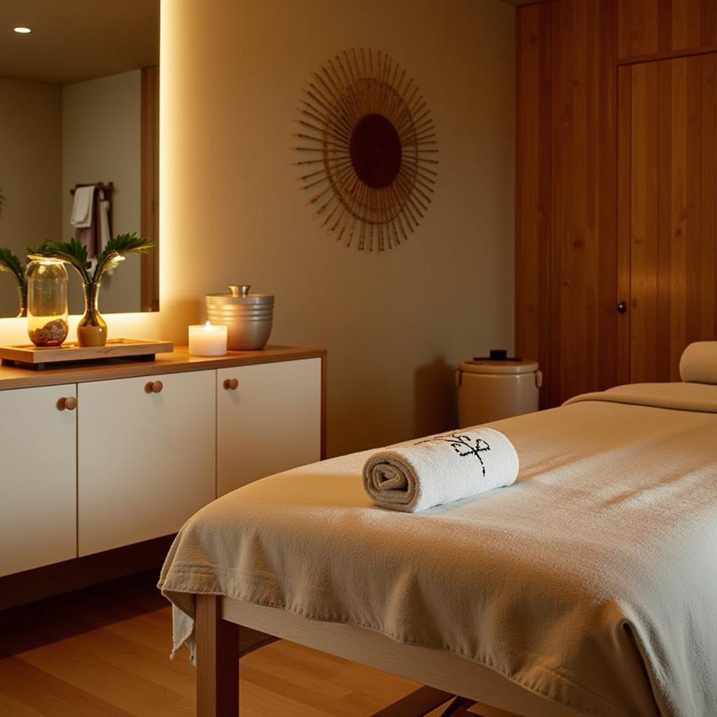 Tranquil Spa Treatment Room at Amata Resort