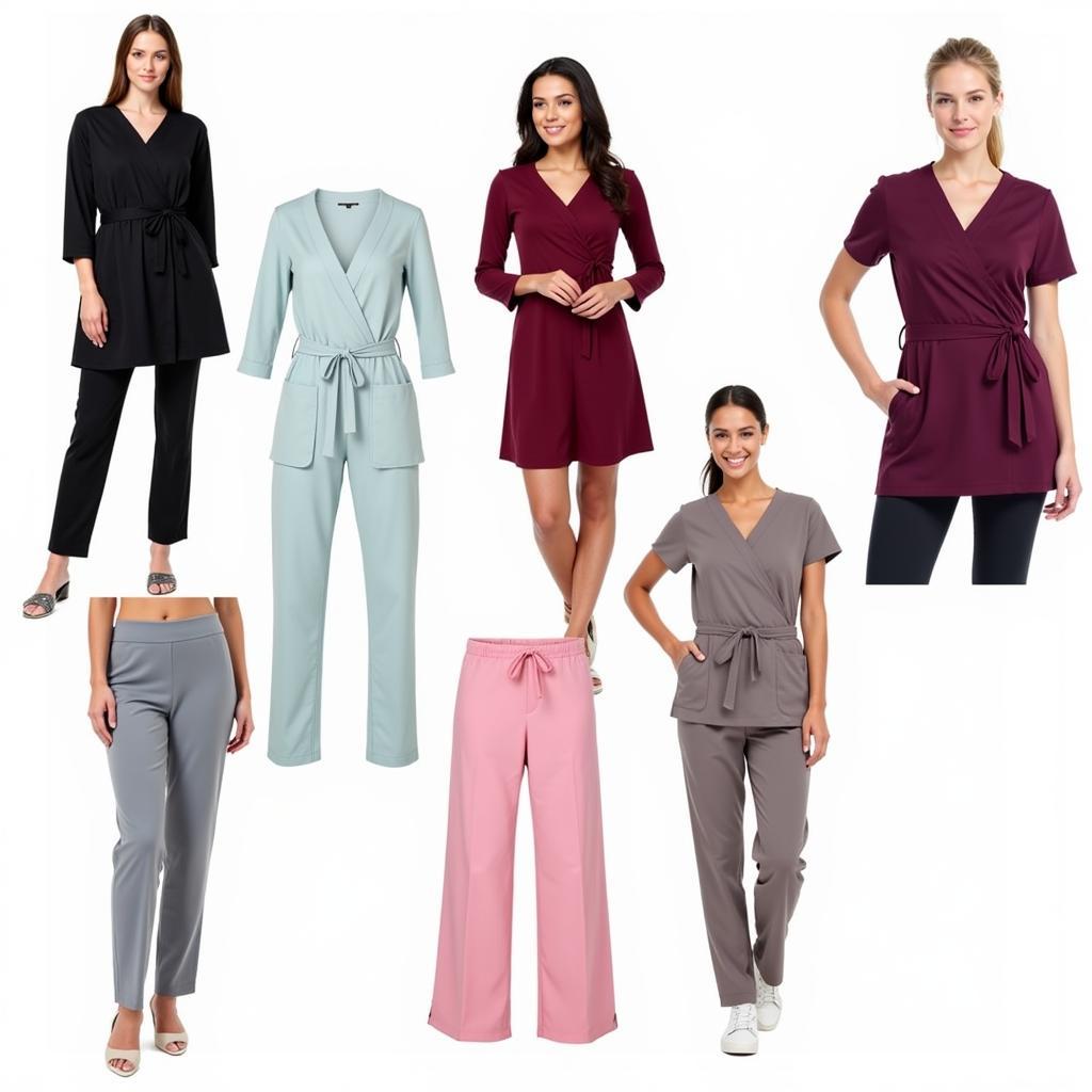 Modern Amazon Spa Therapist Uniforms