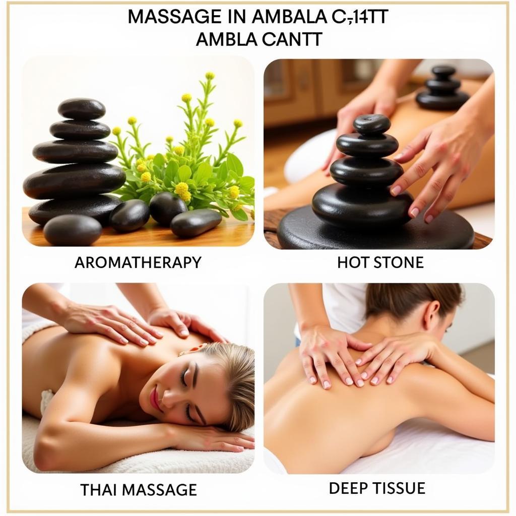 Different Massage Therapies in Ambala Cantt