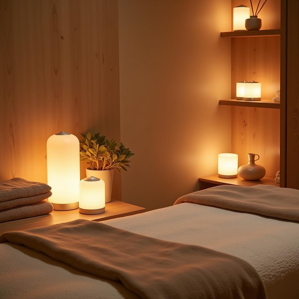 Amoroso Spa Chembur Tranquil Spa Room Ambiance