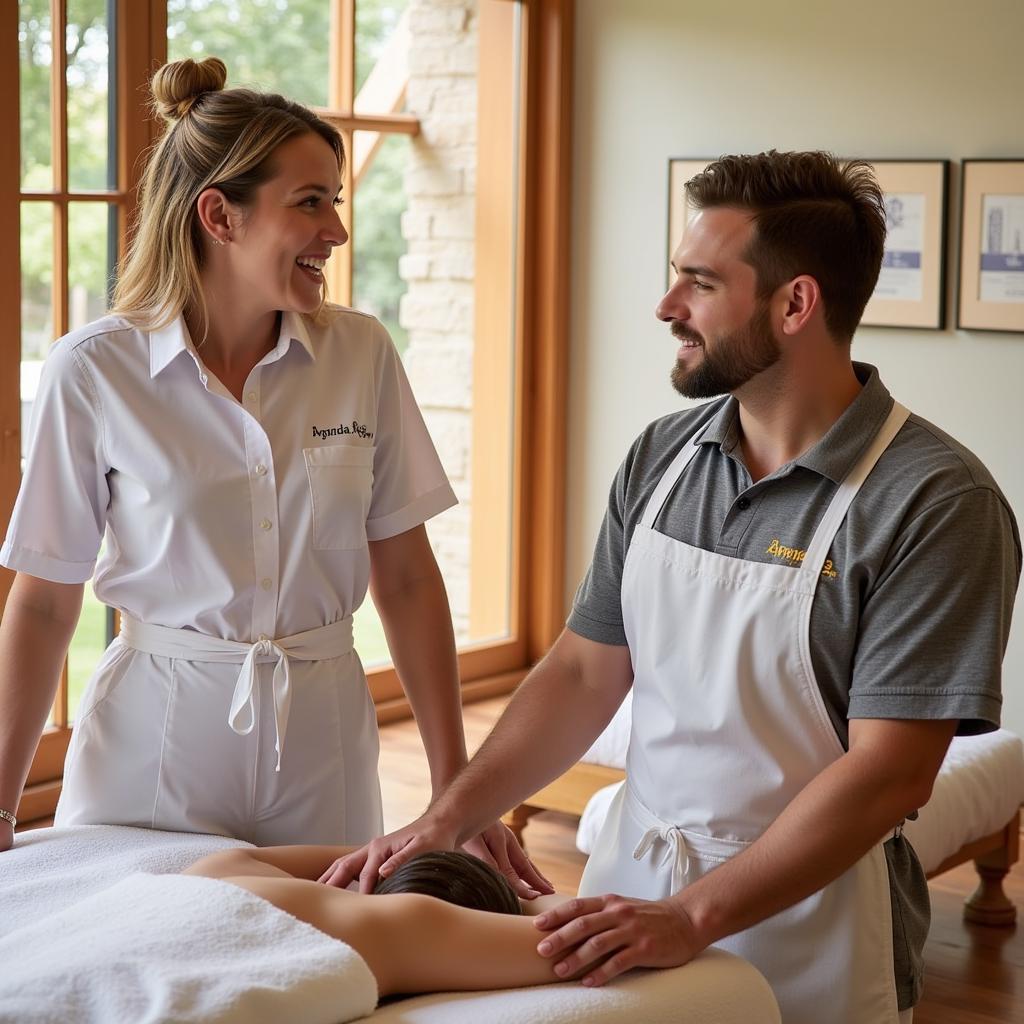 Supporting Roles at Ananda Spa