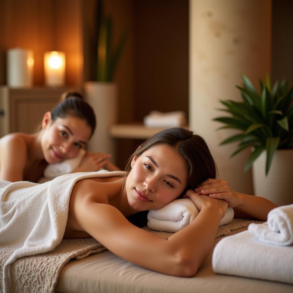 Relaxing Massage Therapy at Anelia Beach Resort & Spa