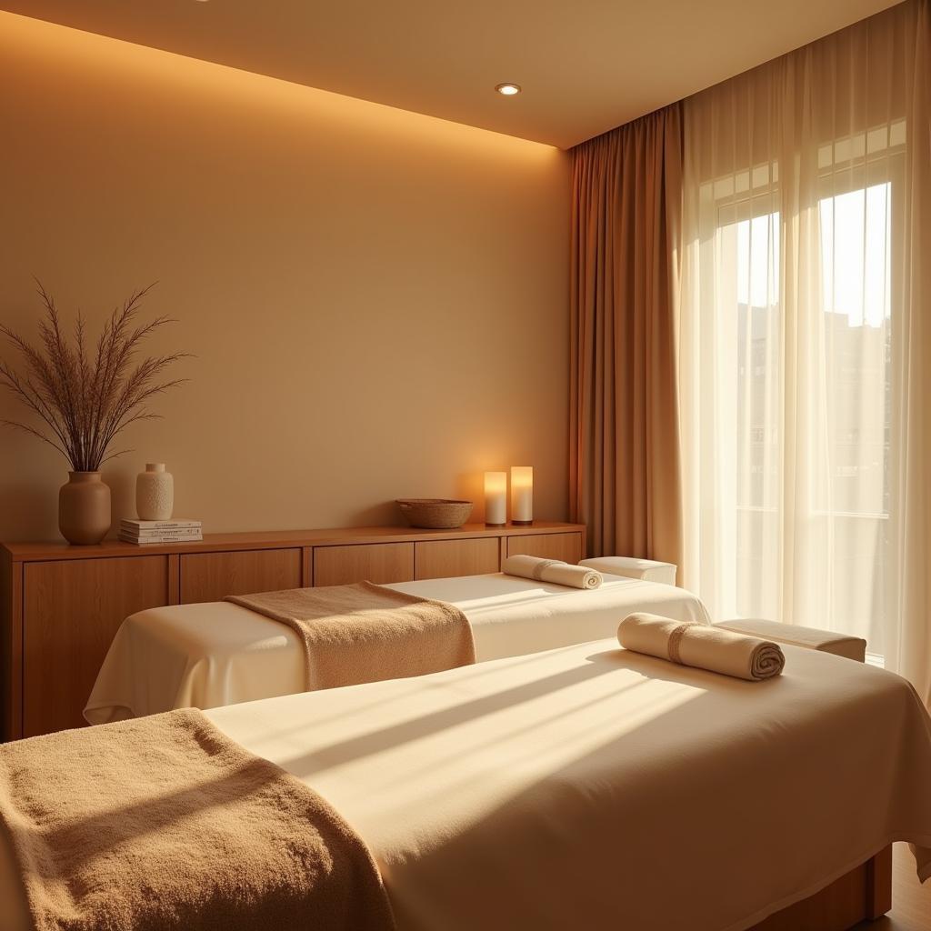 Serene Treatment Room at Angel Spa Bata Faridabad