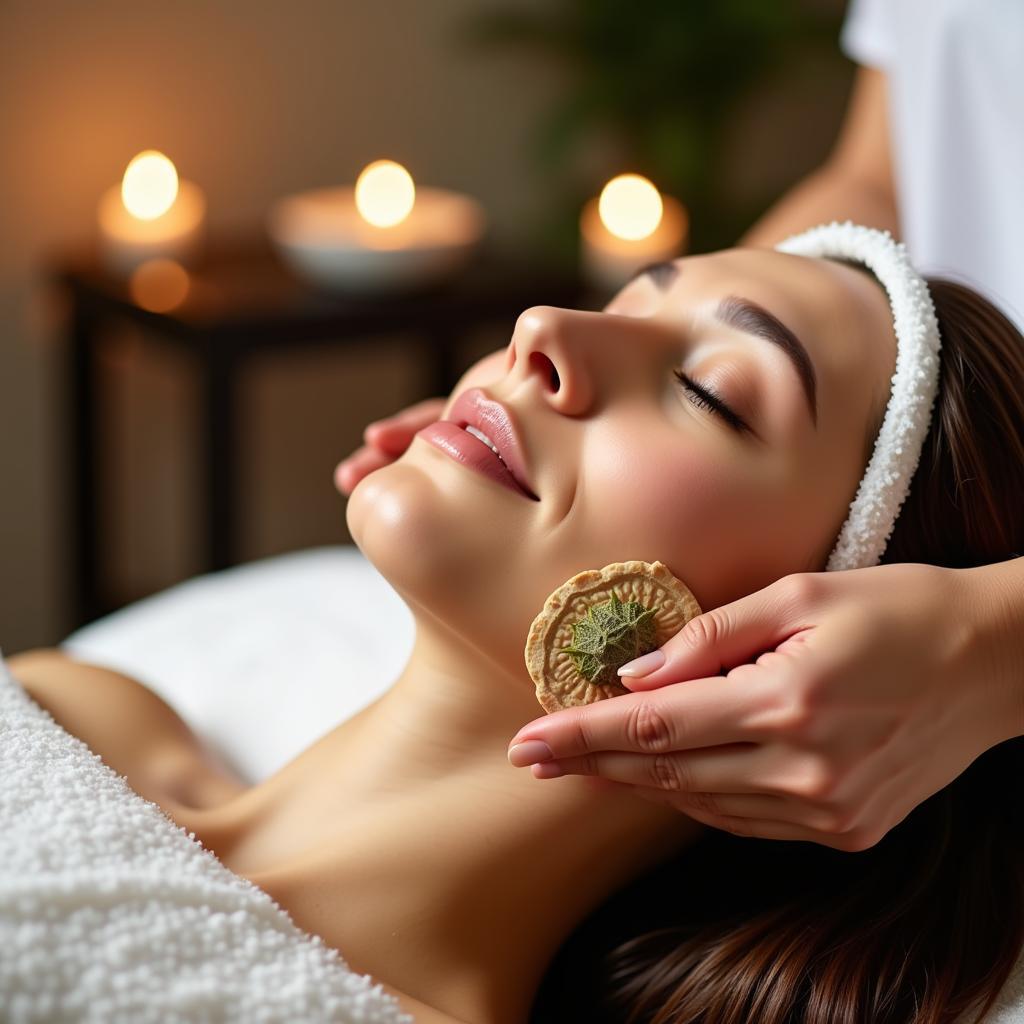 Revitalizing Facial Treatment at Angel Spa Bata Fluover