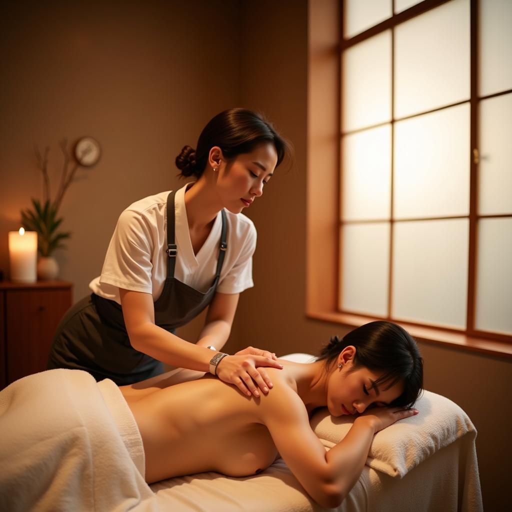 Korean Massage Therapy at Angel Spa Bata Fluover