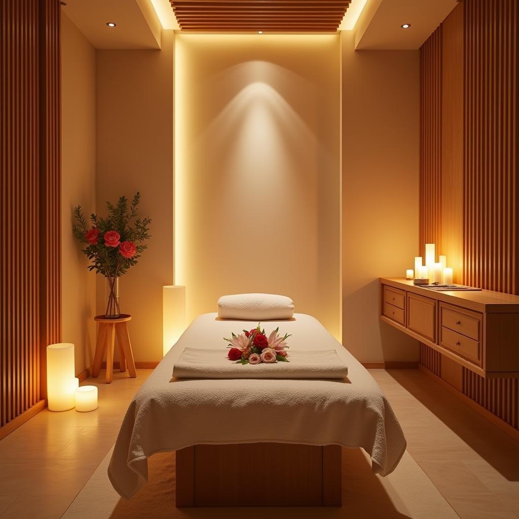 Serene Treatment Room at Anima Sgr Spa