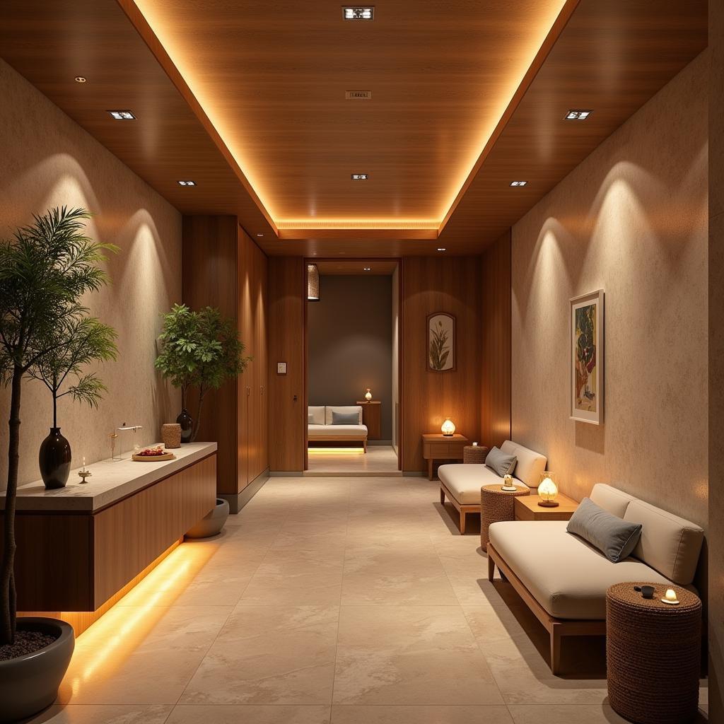 Luxurious Interior of an Ankara Spa in Hijewadi