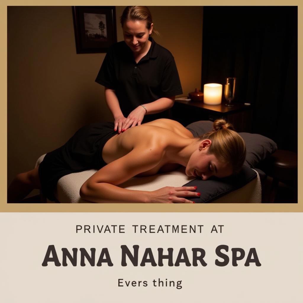 Massage Therapy at Anna Nahar Spa