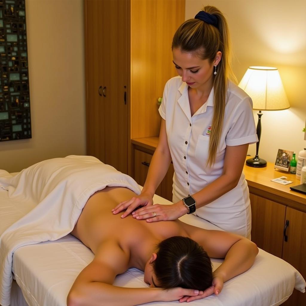 Soothing Massage Therapy at Annapurna Family Spa