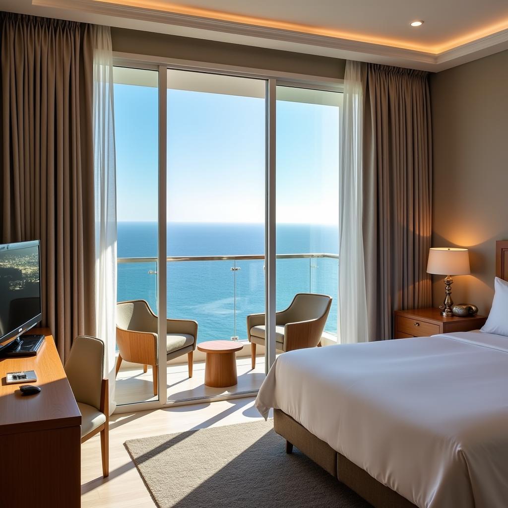 Ocean View Suite at Anthemus Sea Beach Hotel Spa