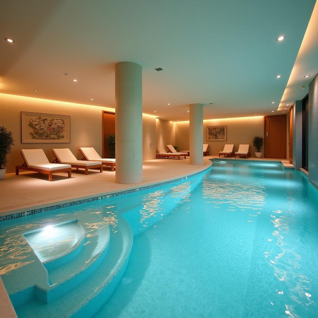 Hydrotherapy Pool at Antonio Zamperla Spa