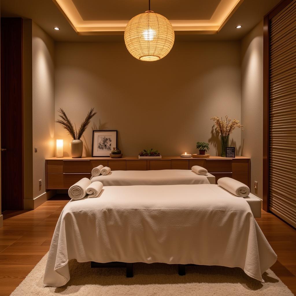 Tranquil Spa Treatment Room in Anuradhapura