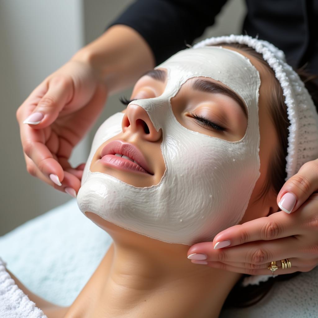 Rejuvenating facial treatment at an Apeldoorn spa