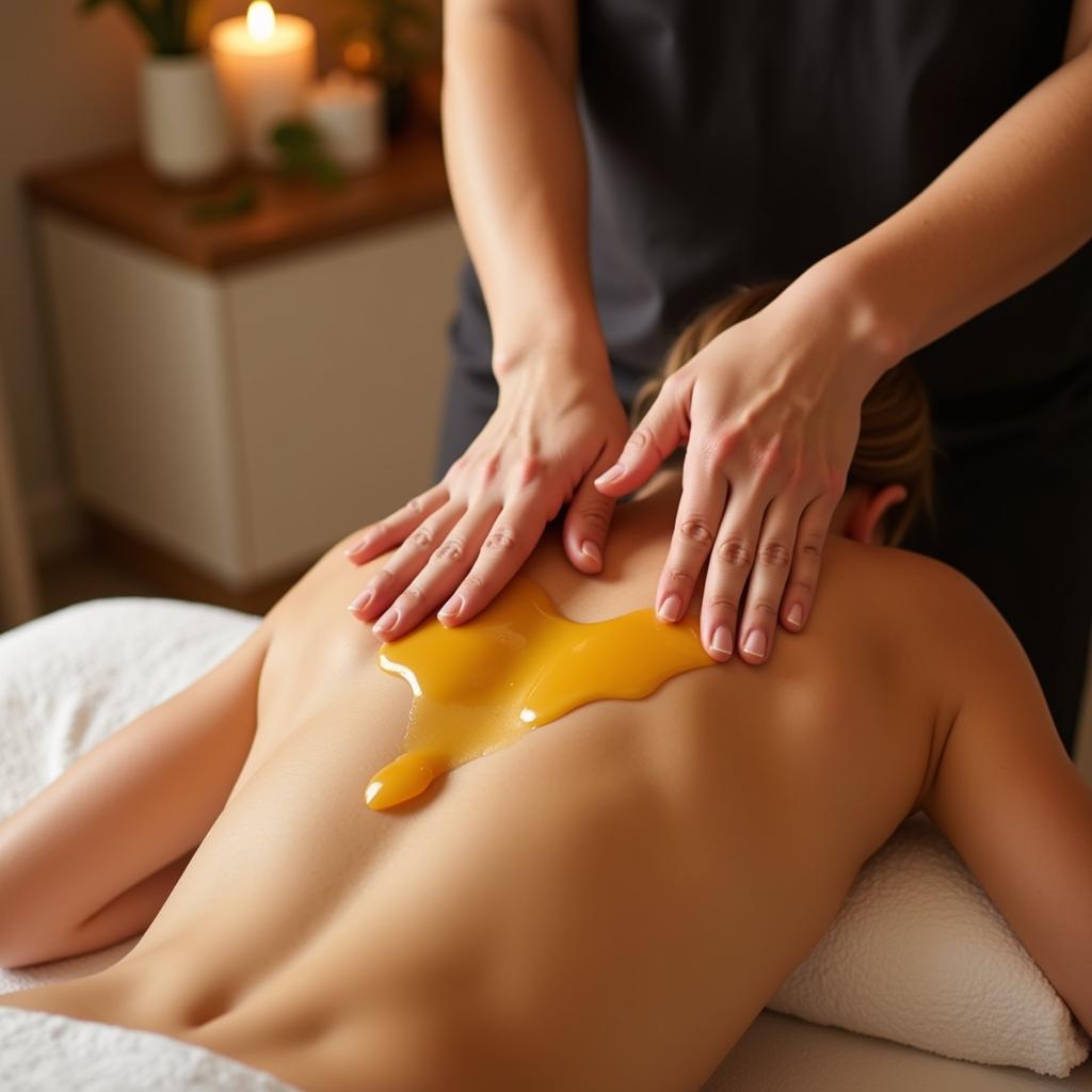 Honey Massage at Apicoltura Piana Spa