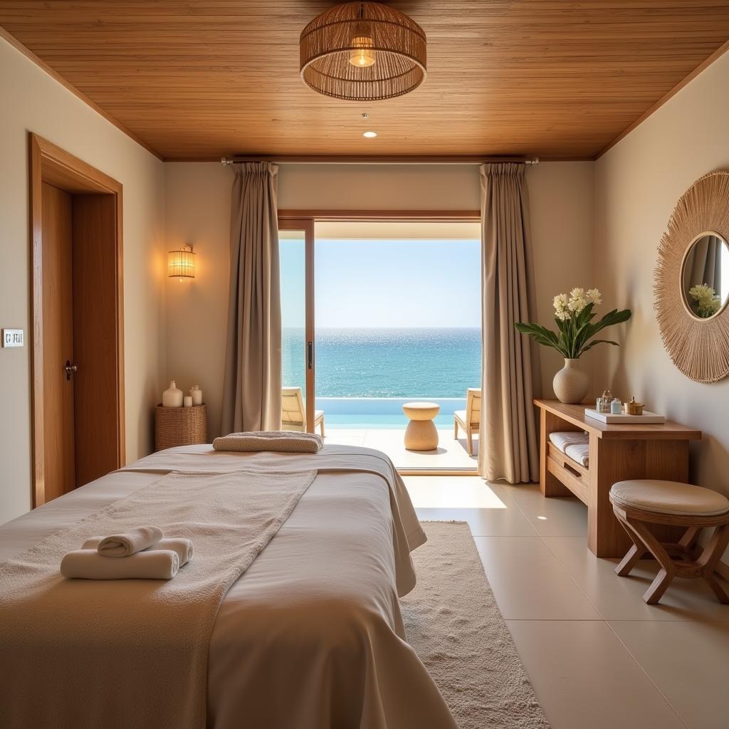 Relaxing Thalasso Spa Treatment Room at Approdo Resort