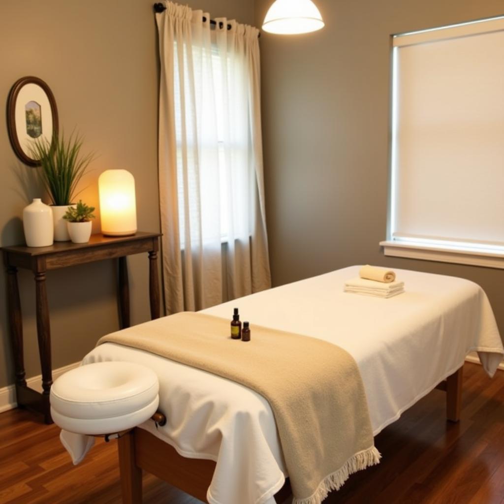 Tranquil Treatment Room at Aqua Salon 'n Spa