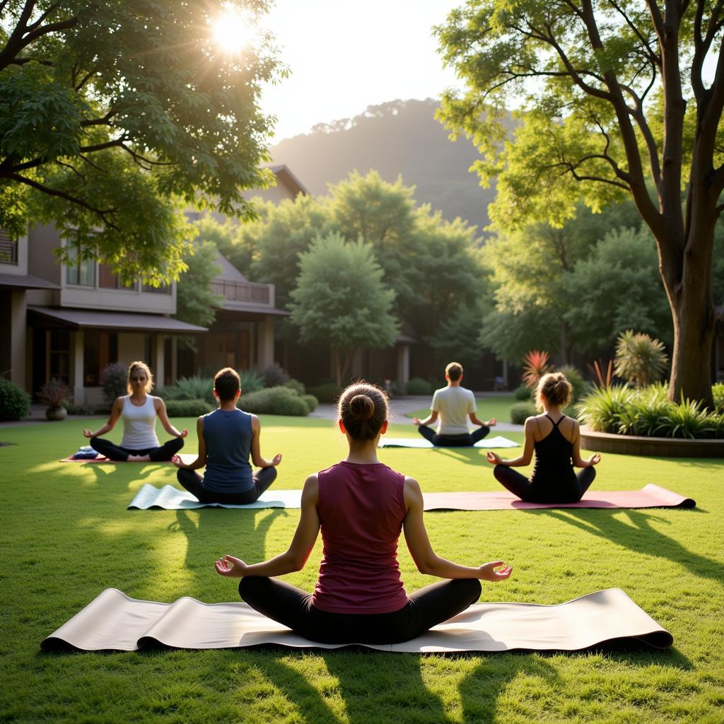 Yoga and Meditation at Araliya Spa Kalutara Wadduwa