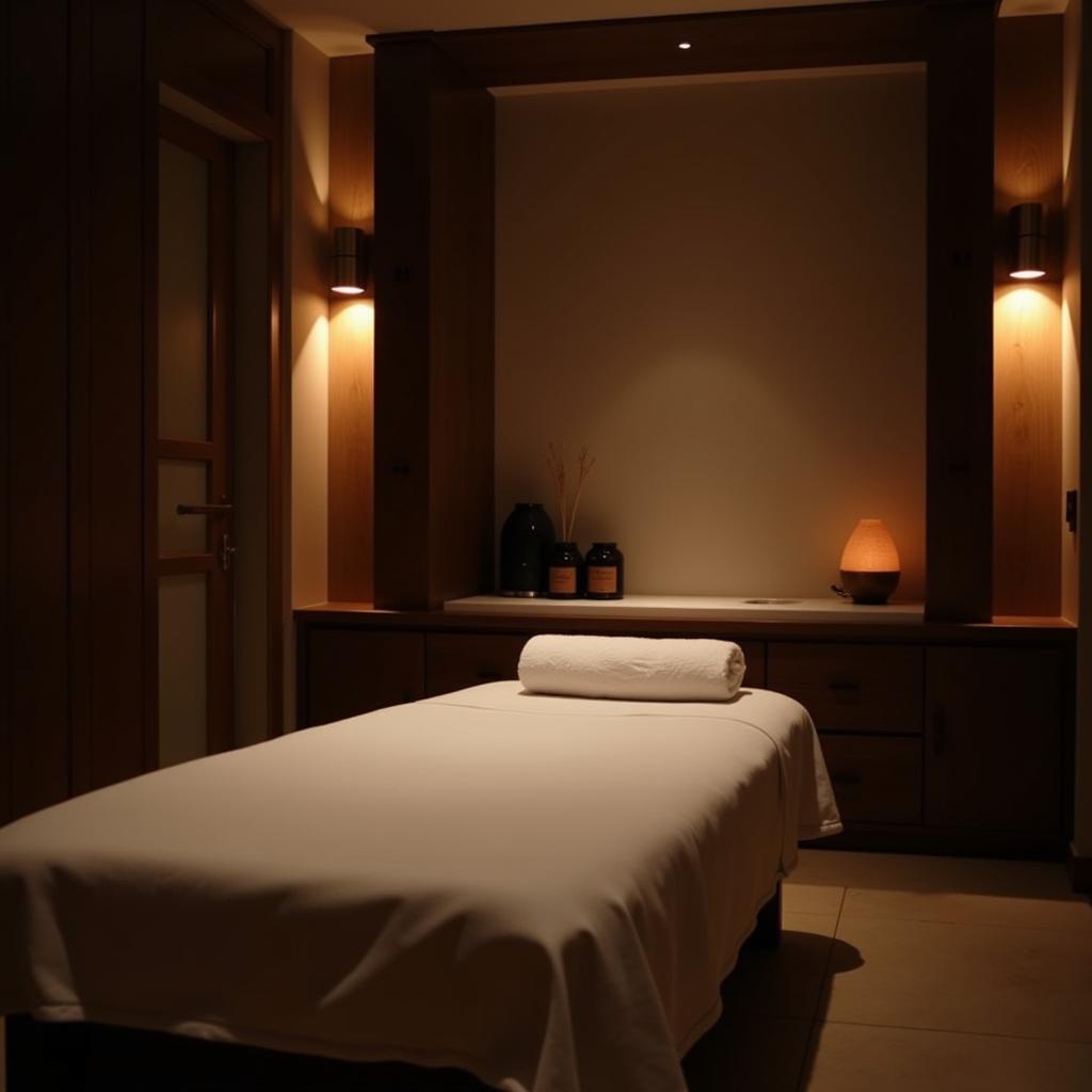 Relaxing Korean Treatment Room at Araya Spa Pune Maharashtra