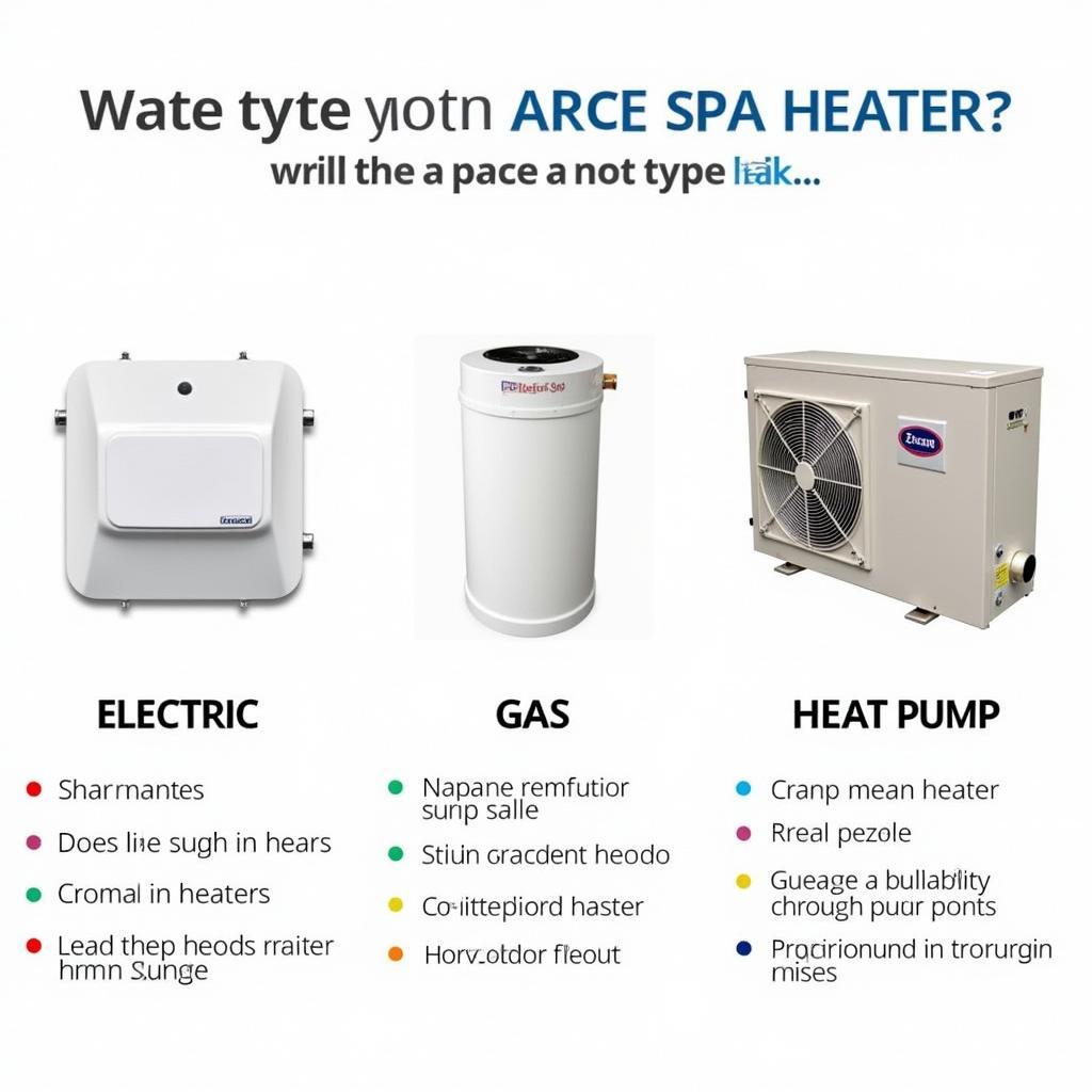 Different Types of Arctic Spa Heaters