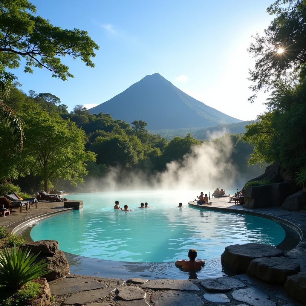 Arenal Resort Spa Hot Springs View