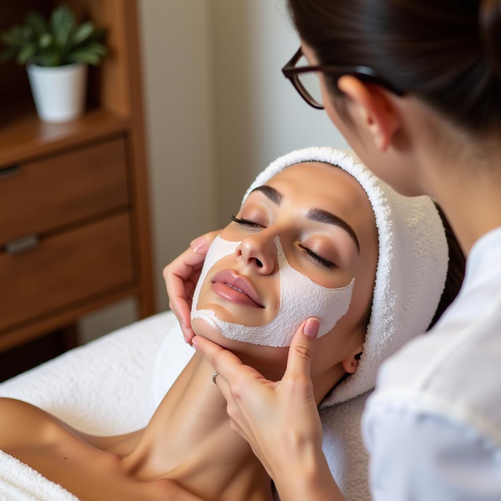 Facial Treatment at Arista Spa and Salon Naperville