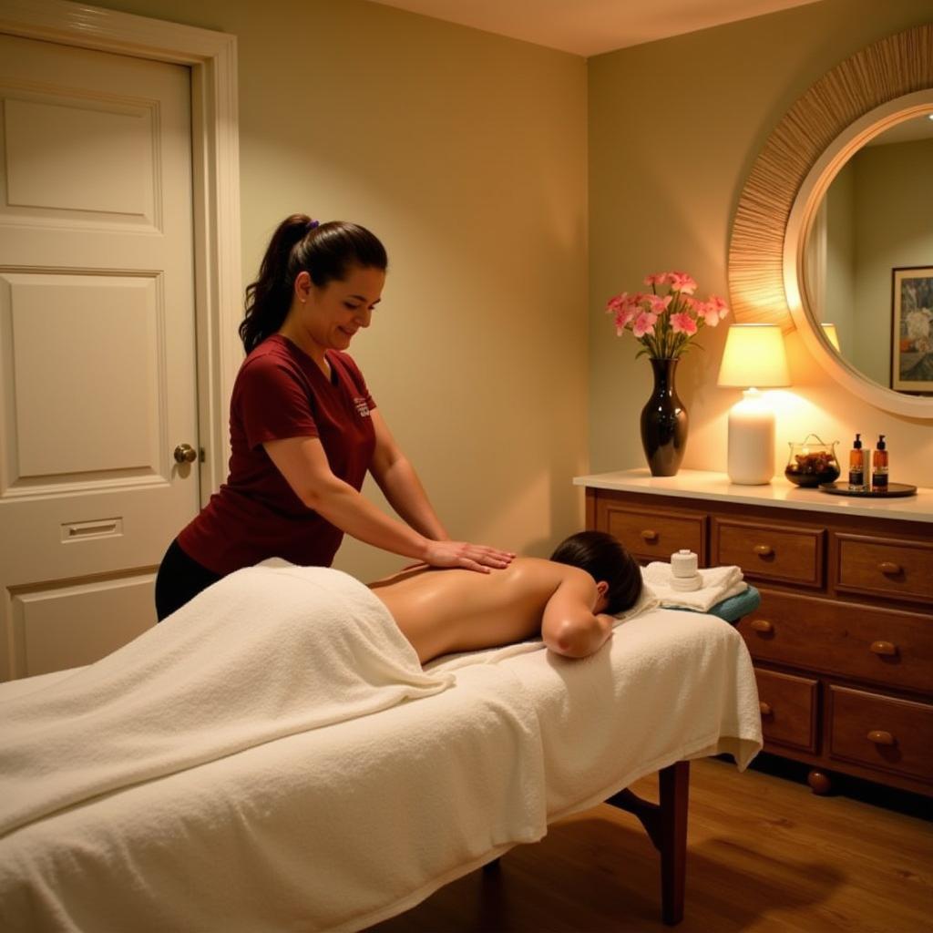 Massage Therapy at Arista Spa and Salon Naperville